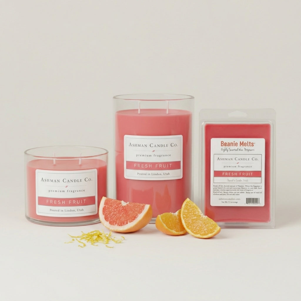 Fresh Fruit Scented Candle | Ashman Candle Co. – Ashman Candles