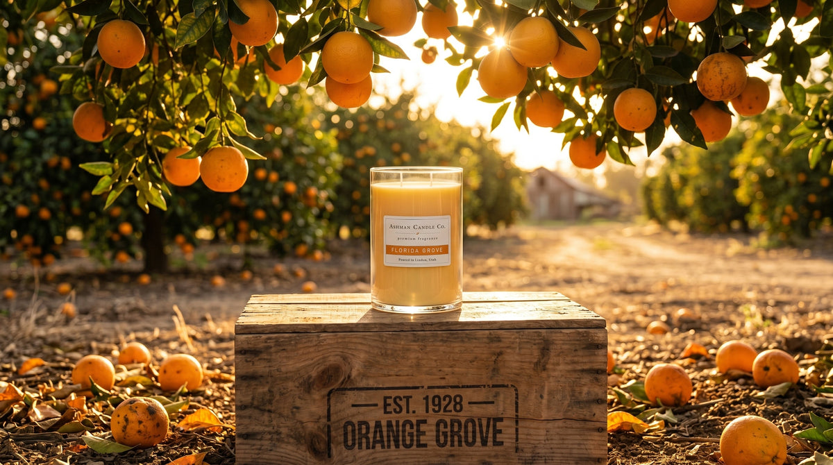 Embrace the Season with Florida Grove: A Zesty Orange Candle